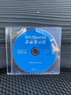 Wii Sports Nintendo DISC ONLY 2006 Scratched Tested -Works-