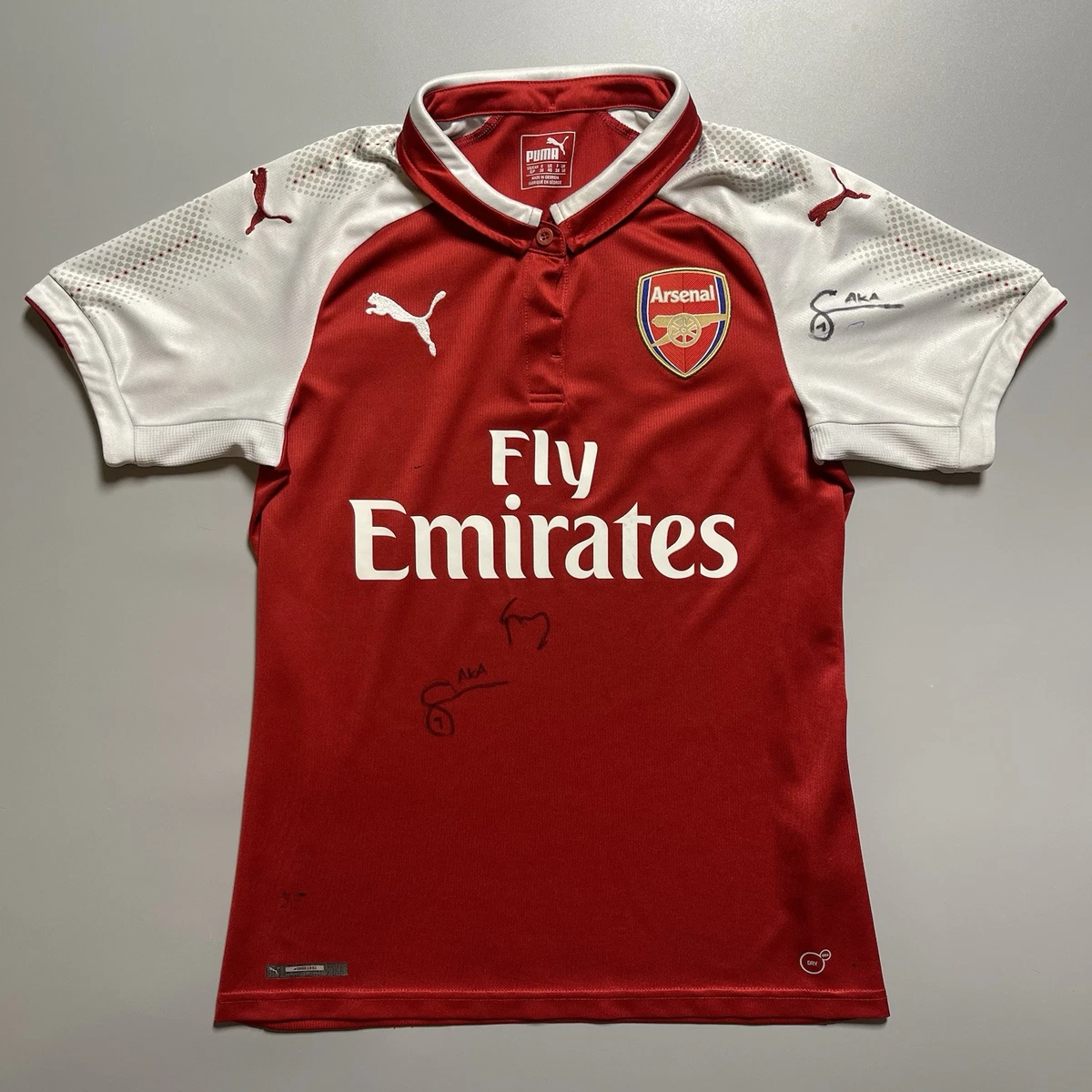 WOMENS ARSENAL PUMA 2017/2018 FOOTBALL SOCCER HOME JERSEY SIZE “S