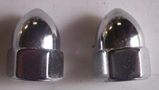 Drag Specialties Chrome Acorn Nuts - 3/8in.-24 Motorcycle Street Bike MPB108