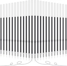 Outus 60 Pieces 0.7 mm Retractable Pen Refills Replacement Ballpoint Pen... 