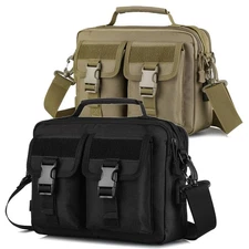 Military Tactical Messenger Shoulder Bag Waterproof Men Laptop Briefcase Handbag