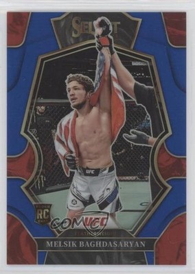 2023 Select UFC Premier Level Blue Prizm /199 Melsik Baghdasaryan Rookie RC 02v3