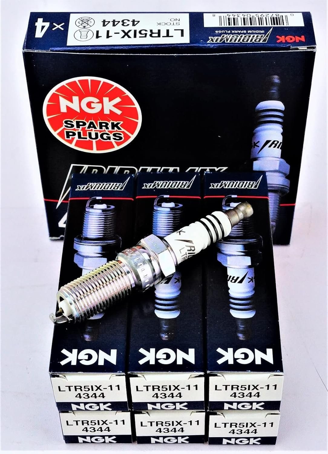 NGK 4344 Iridium Spark Plug LTR5IX-11 - 6 Pack