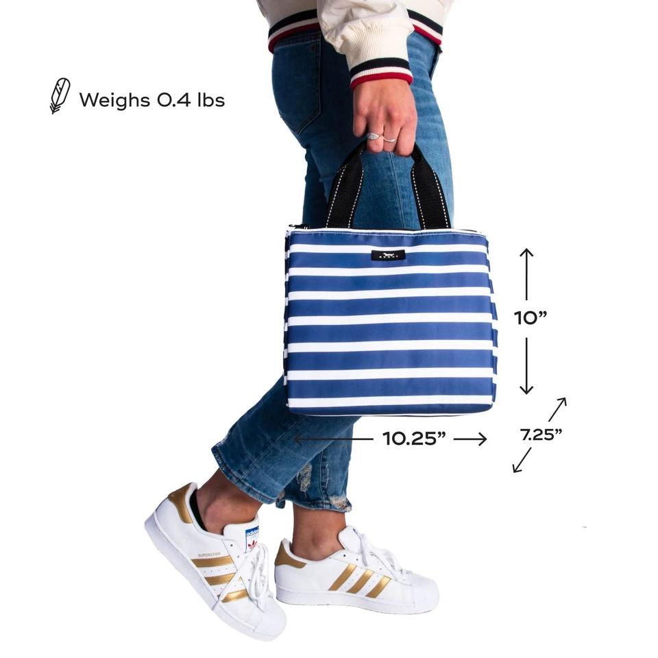 Eloise Lunch Bag - Lightweight Insulated Soft Cooler, Opens Wide, Zips Closed... - Image 4 of 4