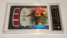 2017-18 Topps UEFA CL Soccer Museum Triple Relic Trent-Alexander Arnold 08/40