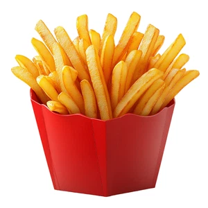 French Fries Chips Wall Sticker Self Adhesive Decal Fast Food Restaurant Cafe