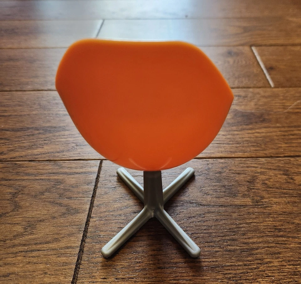 Barbie 2018 Dream House silla naranja de repuesto Foto 3 de 4