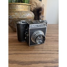 Vintage 1930s Kochmann Reflex Korelle SLR 120 Film Camera Carl Zeiss Lens