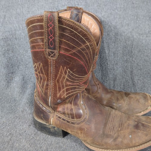 Ariat Sport 10010963 Men's Boot Western Cowboy Wide Square Toe Leather Sz 11 D - Picture 4 of 11
