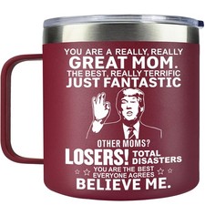 Mothers Day Mom Gifts from Daughter Son 14 OZ Funny Coffee Mug Christmas St...