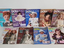 2001 Doll Reader Magazine Bulk Job Art Lot Antique Fashion Baby Doll Collectors