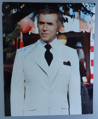 Autogramm US Schauspieler Ricardo Montalban Großfoto 25 x 20 cm 1977 (148156)