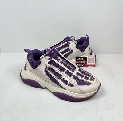 Size 42EU/9US - Amiri Bone Runner White/Purple Sneakers💜 RETAIL
