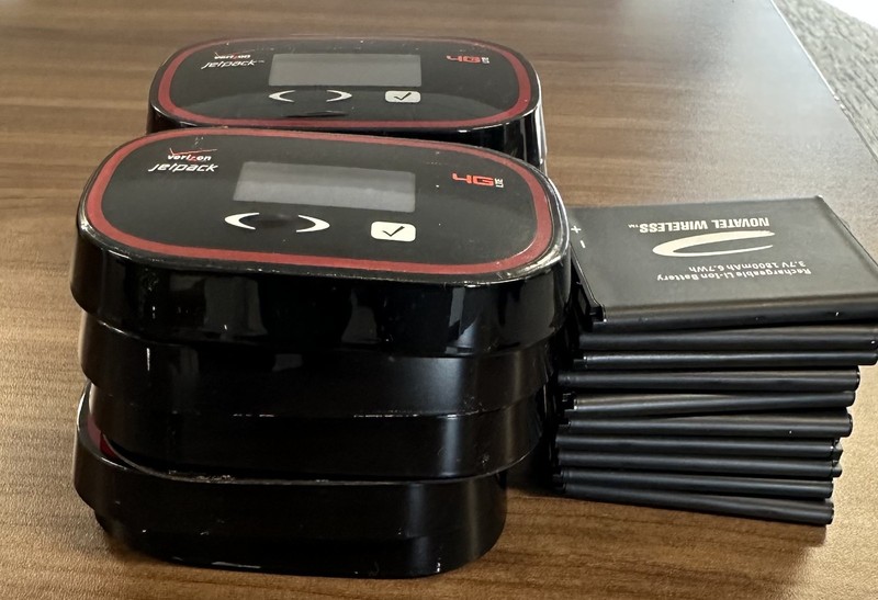 Lot of 10 Verizon Jetpack MiFi 5510L 4G LTE Mobile Hotspot