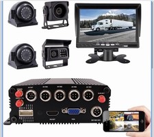 1080P Camera System GPS WiFi AHD BUS Truck DVR MDVR Mini Remote View READ 