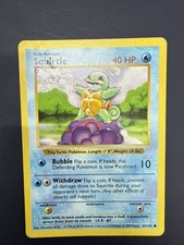 Pokemon Card - Squirtle 63/102 (Common) - Wizards Base Set French Edition