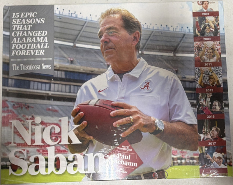 The Tuscaloosa News Nick Saban Special Issue Magazine 2020 Alabama Football New