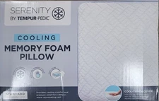 Serenity by Tempur-Pedic Cooling Memory Foam Pillow, Standard