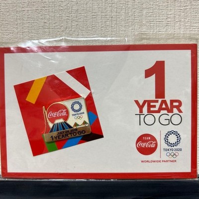 Tokyo 2020 Olympic Games 1 Year Flare Pin #f816de