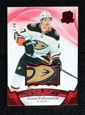 2020-21 Upper Deck The Cup Red Foil 2/4 Hampus Lindholm #65 f9m
