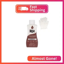 Rit Dye – Liquid Fabric Dye for Crafting, Clothing, and Décor – 8 oz. Bottle – C