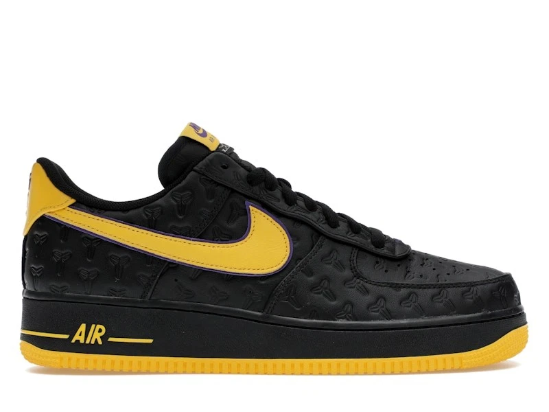 Nike Air Force 1 Low Black Varsity Maize for Sale | Authenticity
