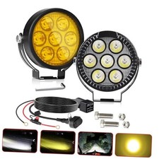 Motorcycle LED Auxiliary Lights, 4.5" 100W Motorcycle Auxiliary Lights Kit