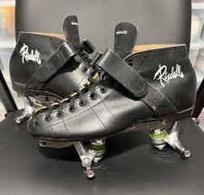 Riedell 695 Men  s Sz 8.5 Roller skates With Powerdyne rival plates Sz 8