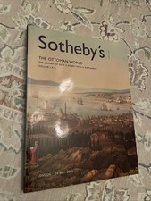 SOTHEBY'S OTTOMAN WORLD Sefik Atabey Library Volume 1 Auction Catalogs 2002