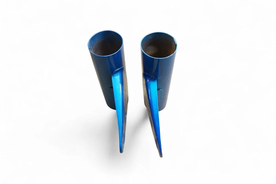 Juego de orejas horquilla izquierda y derecha Suzuki GT 550 GT550 J Indy 1972 #8 *B2720 Foto 3 de 4