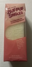 Buf-Puf Singles Facial Sponges 40 Ct NIP 1984