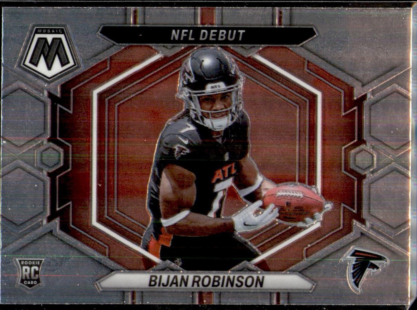 2023 Panini Mosaic #ND-9 Bijan Robinson Silver