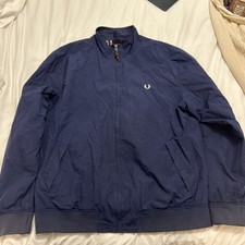 FP Fred Perry men’s Harrington jacket size L navy 