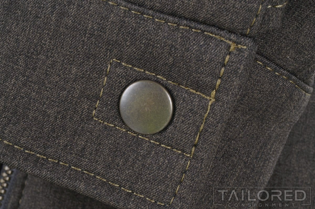 KUHL Brown Solid Polyester Mens Zip Jacket Coat -… - image 5