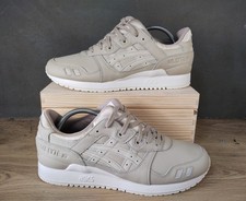 Image of ASICS Gel Lyte III 3 Latte Light Brown Beige / White Men's Trainers Size UK 9