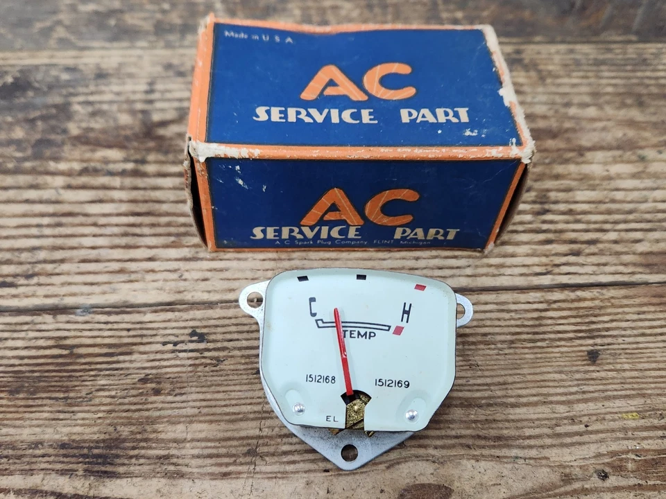 Nuevo de Lote Antiguo 1949-50 Todo 1951 Modelo 88a 98 Oldsmobile Medidor de Temperatura 1512168 Foto 2 de 4