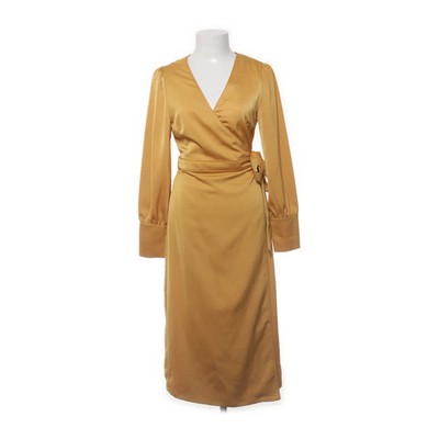 Glamorous Studio, Wickelkleid, Größe: 38, Gelb, Polyester, Einfarbig, Damen #q2Z