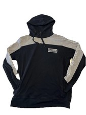 American Eagle Outfitters Black Super Soft Hoodie Sweatshirt Eagle Size Medium