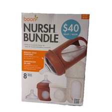 boon Nursh Bundle 8 piece baby bottle & acces...