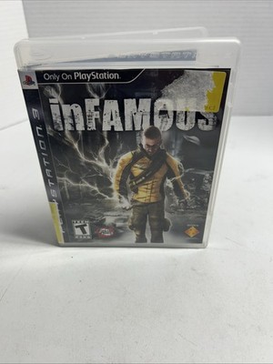 Infamous Sony PlayStation 3 With Manuel Tested Working
