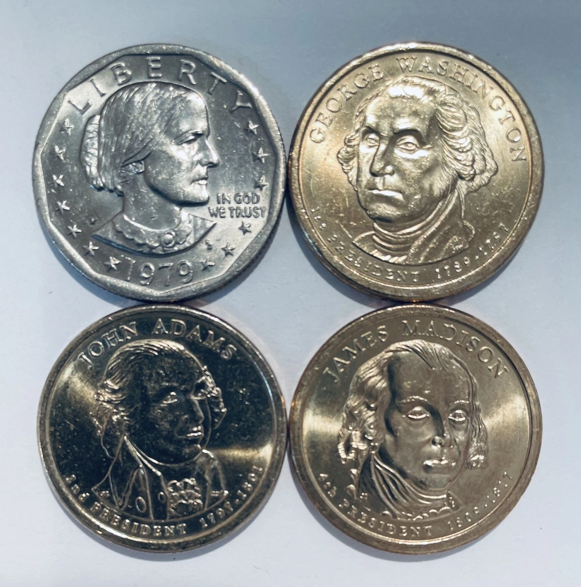 总统美元2007 未经认证美国硬币错币| eBay