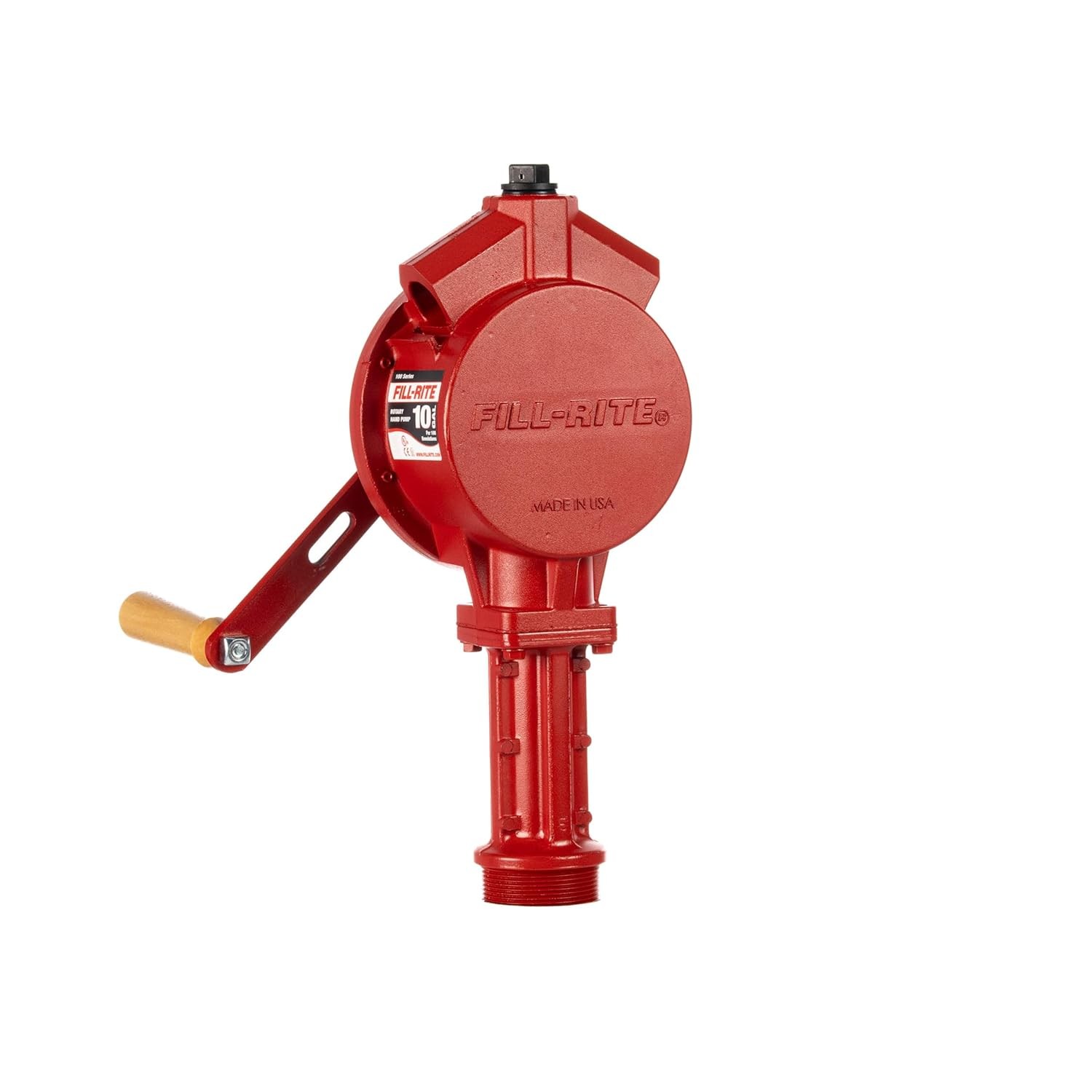 Fill Rite FR110 Rotary Hand Pump Fuel Transfer Gas Diesel Si