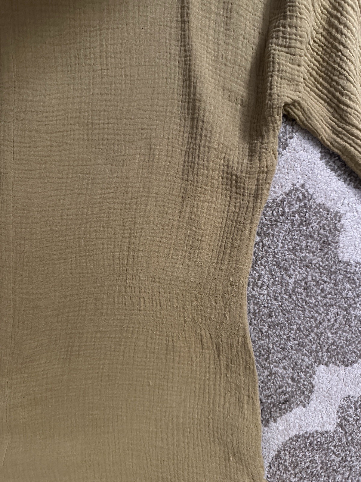 Acacia Kapaa SzS Cotton Gauze Mustard Almond Yell… - image 9