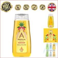 Tropical Oasis Shampoo - 400ml Pro-Vitamin B5 Hydration for All Hair Colours 4.98 per litre