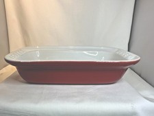 Vintage Pyrex Rectangular Baking Dish  Red Ovenware Collectible Retro Kitchen