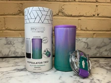 Brumate Hopsulator Trio 3 in 1 Can Cooler | GLITTER MERMAID | BRAND NEW
