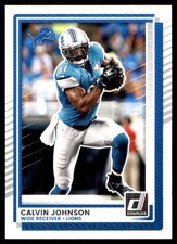 Calvin Johnson 2025 Donruss #24 Lions NFL READ FREE SHIPPING AutographDen