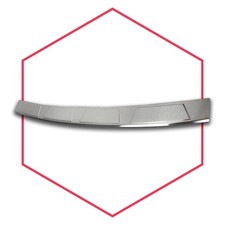 Ladekantenschutz für Kia Niro Edelstahl Stoßstangen Abkantung