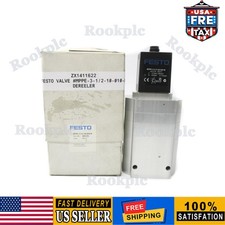 US FREE TAX New FESTO MPPE-3-1/2-10-010-B 161174 SER. D072 145PSI 180PSI NSMP