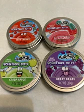 Crazy Aaron's Scentsory Putty - 4 Different Putty! Excellent condition!